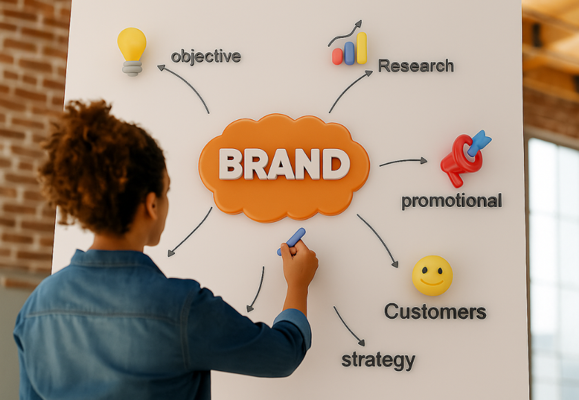 Visual design of brand attributes – Octopus Marketing
