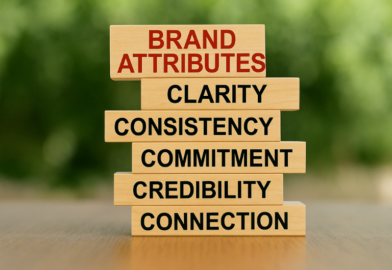 Key brand attributes visual – Octopus Marketing