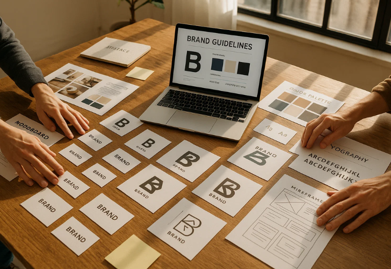 Comprehensive brand guidelines framework – Octopus Marketing