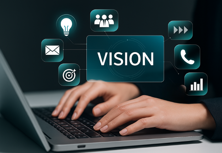 Illustration of brand vision and future goals – Octopus Marketing