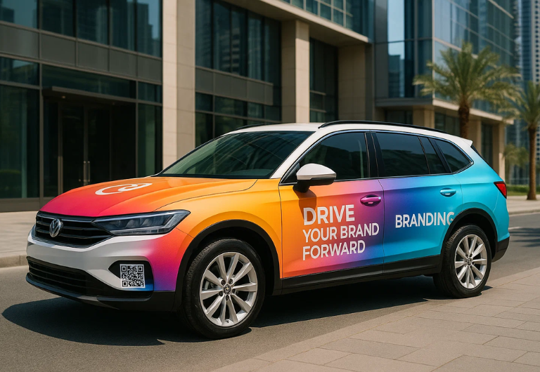 Vehicle branding design for brand visibility – Octopus Marketing
