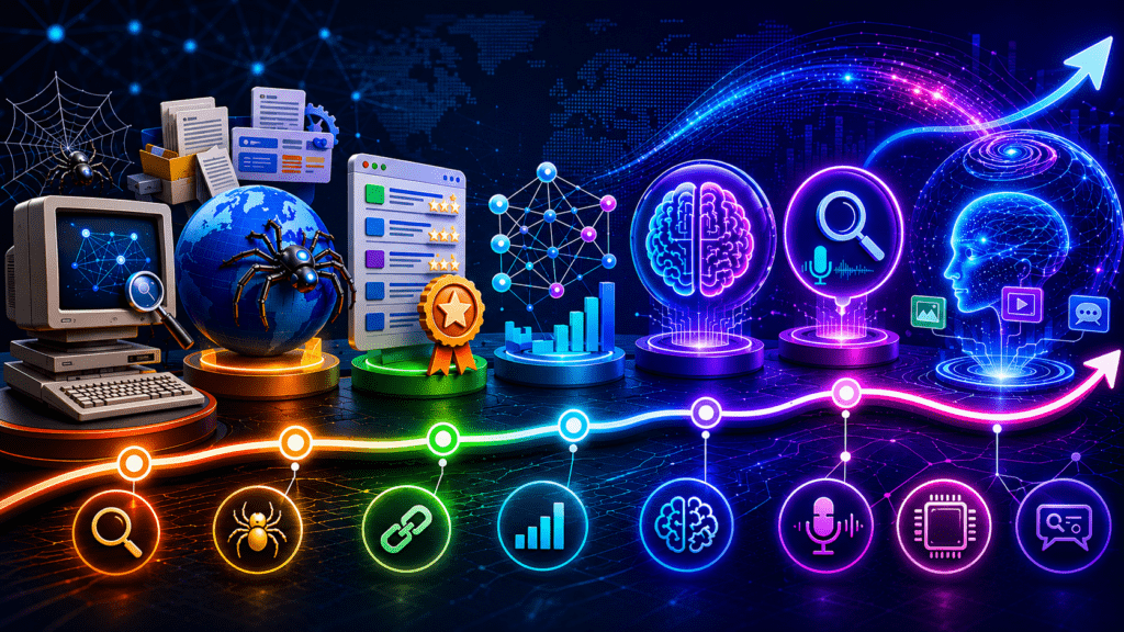 Search Engine Evolution: From Traditional SEO to AI-Powered Discovery