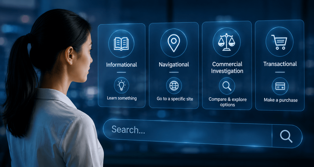 Types of Search Intent in SEO: A Complete Guide to Better Rankings