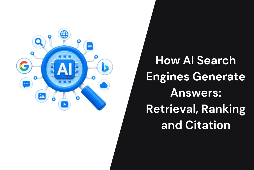 How AI Search Engines Generate Answers Retrieval, Ranking and Citation