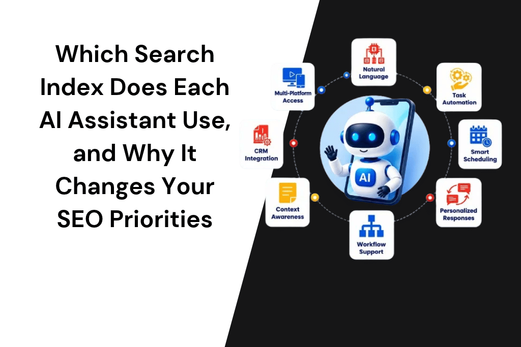 Which Search Index Does Each AI Assistant Use, and Why It Changes Your SEO Priorities